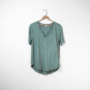 Madewell Anthem Split-Neck Tee